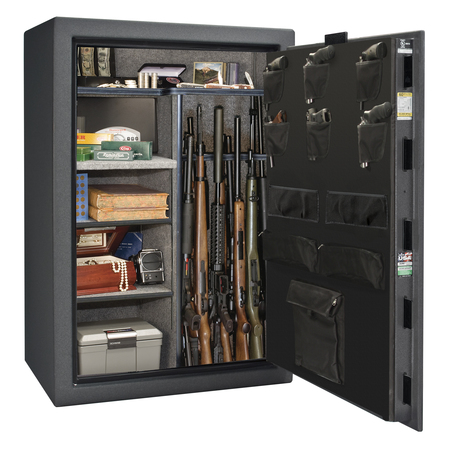 Liberty Safe Rifle & Gun Safe, Electronic Lock, 834 lbs, 75 minute Fire Rating, 64 Long Guns PS64-GTT-75E